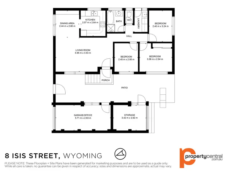 Floorplan of Homely house listing, 8 Isis Street, Wyoming NSW 2250