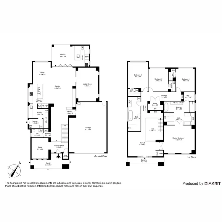 Floorplan of Homely house listing, 17 Monaco Circuit, Wollert VIC 3750