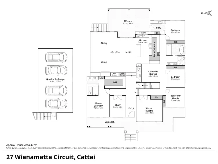 Floorplan of Homely rural property listing, 27 Wianamatta Circuit, Cattai NSW 2756