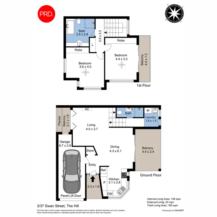Floorplan of Homely house listing, 3/37 Swan Street, The Hill NSW 2300