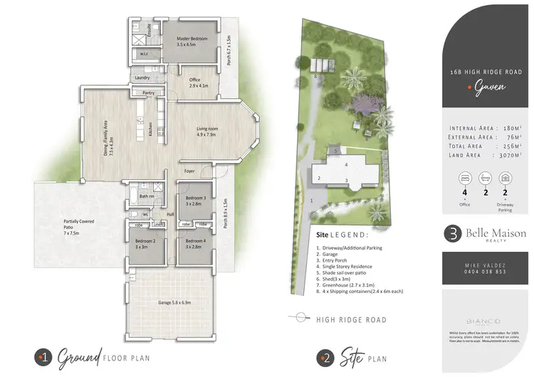 Floorplan of Homely house listing, 16B High Ridge Road, Gaven QLD 4211