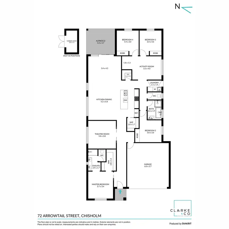 Floorplan of Homely house listing, 72 Arrowtail Street, Chisholm NSW 2322