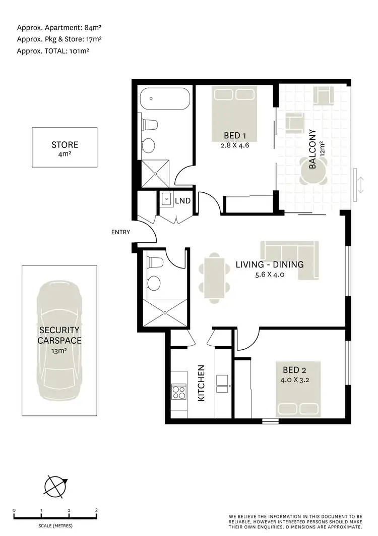 Floorplan of Homely apartment listing, 640/22 Hudson Street, Lewisham NSW 2049