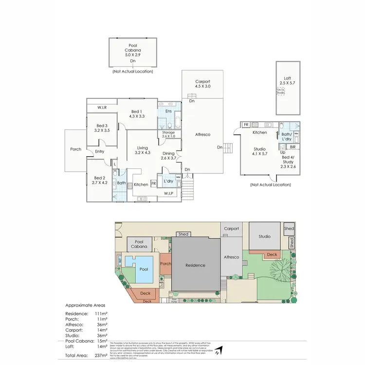 Floorplan of Homely house listing, 224 Douglas Avenue, Kensington WA 6151