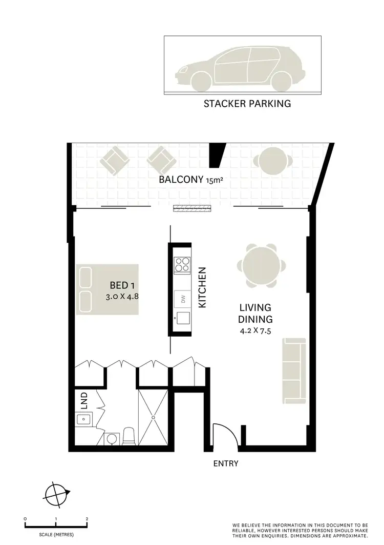 Floorplan of Homely apartment listing, 706/227 Victoria Street, Darlinghurst NSW 2010