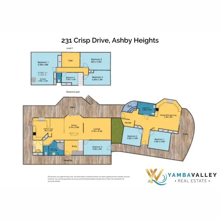 Floorplan of Homely rural property listing, 231 Crisp Drive, Ashby Heights NSW 2463