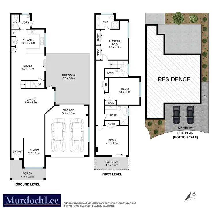 Floorplan of Homely townhouse listing, 4/11 Harrington Avenue, Castle Hill NSW 2154