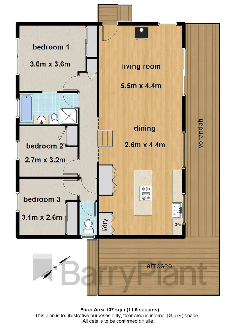 Floorplan of Homely house listing, 54 Bellbird Crescent, Emerald VIC 3782