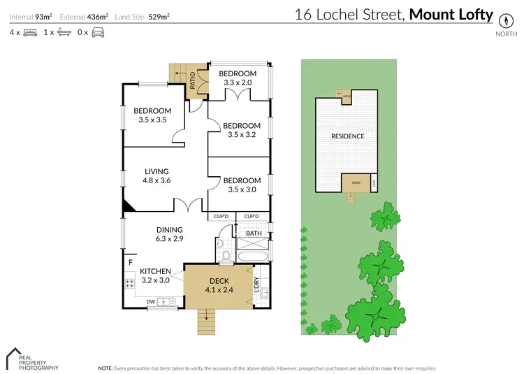 Floorplan of Homely house listing, 16 Lochel Street, Mount Lofty QLD 4350
