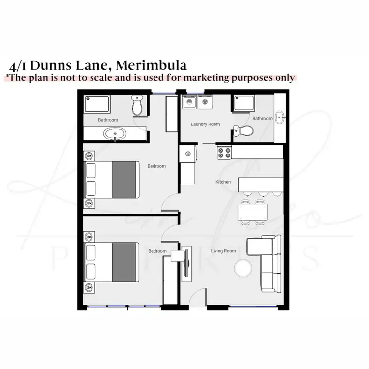 Floorplan of Homely unit listing, 4/1 Dunns Lane, Merimbula NSW 2548