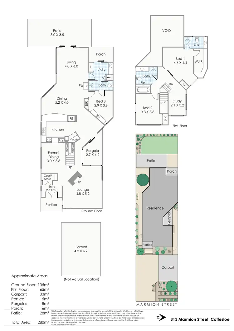 Floorplan of Homely house listing, 313 Marmion Street, Cottesloe WA 6011