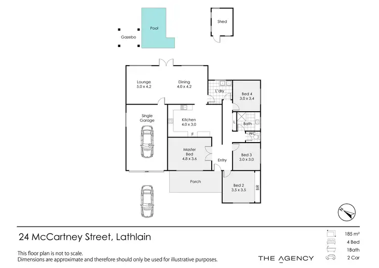 Floorplan of Homely house listing, 24 McCartney Crescent, Lathlain WA 6100
