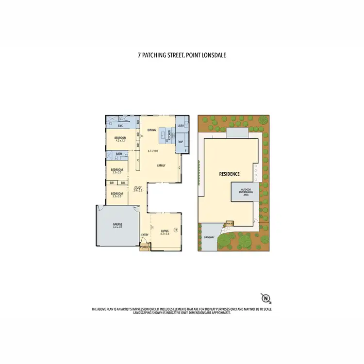 Floorplan of Homely house listing, 7 Patching Street, Point Lonsdale VIC 3225