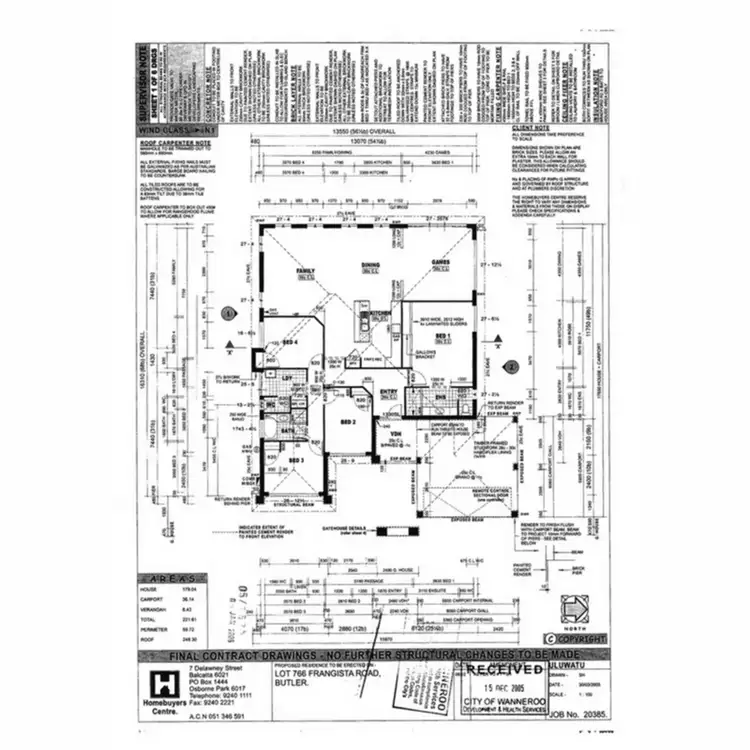 Floorplan of Homely house listing, 4 Frangista Road, Butler WA 6036