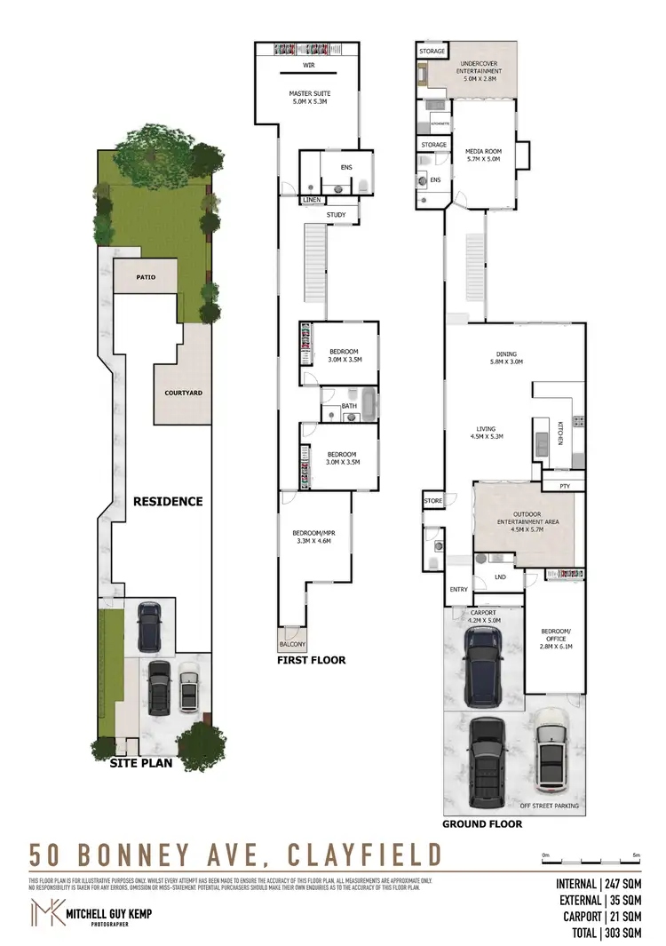 Floorplan of Homely house listing, 50 Bonney Avenue, Clayfield QLD 4011