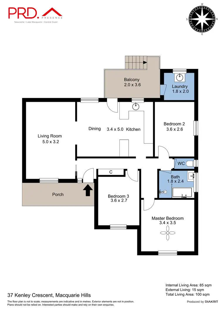 Floorplan of Homely house listing, 37 Kenley Crescent, Macquarie Hills NSW 2285