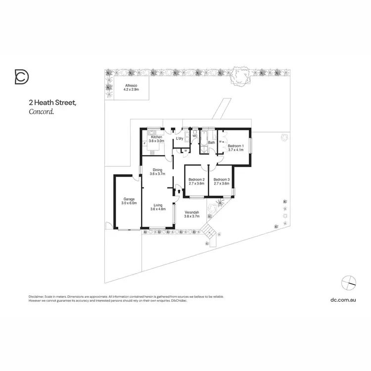 Floorplan of Homely house listing, 2 Heath Street, Concord NSW 2137