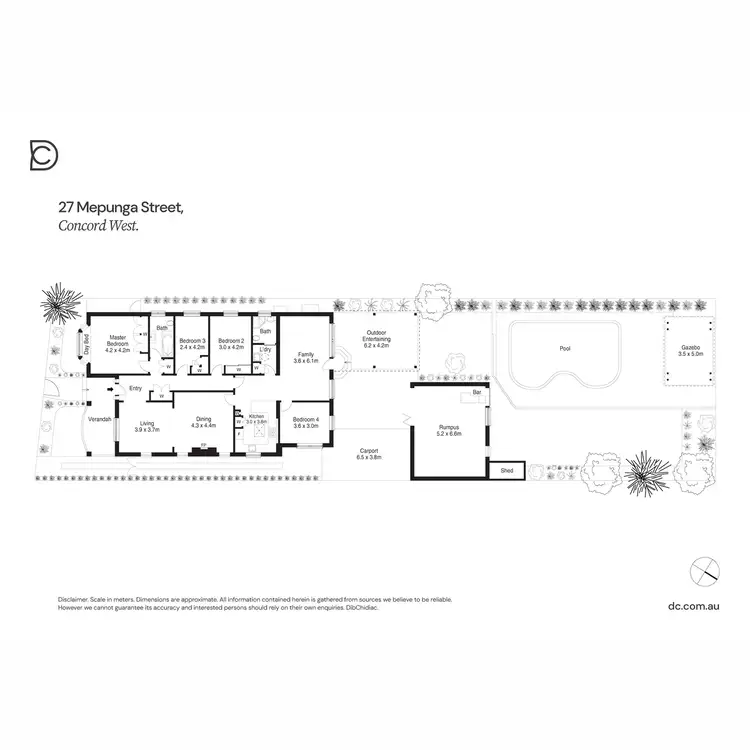 Floorplan of Homely house listing, 27 Mepunga Street, Concord West NSW 2138