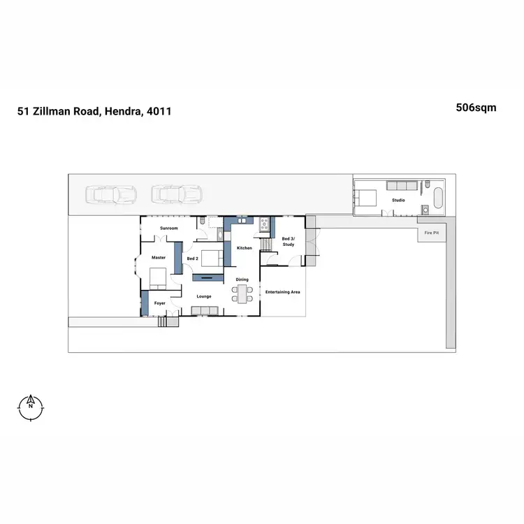 Floorplan of Homely house listing, 51 Zillman Road, Hendra QLD 4011