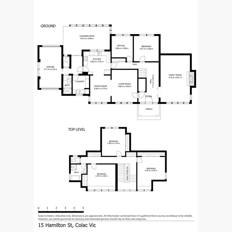 Floorplan of Homely house listing, 15 Hamilton Street, Colac VIC 3250