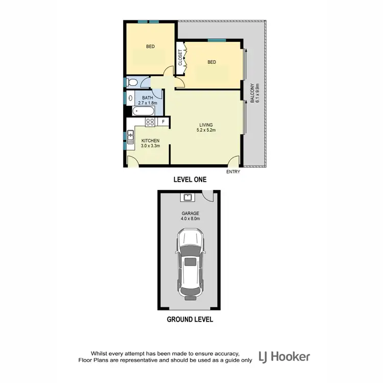 Floorplan of Homely unit listing, 2/24 Figgis Street, Kedron QLD 4031