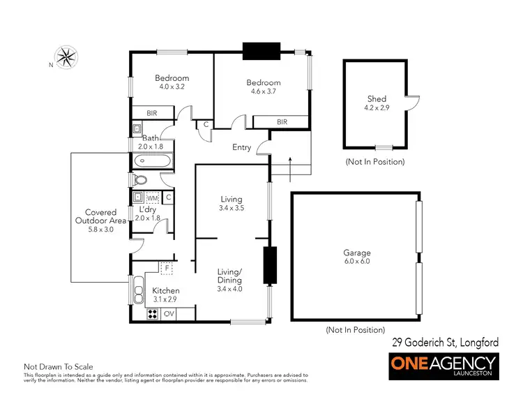 Floorplan of Homely house listing, 29 Goderich Street, Longford TAS 7301