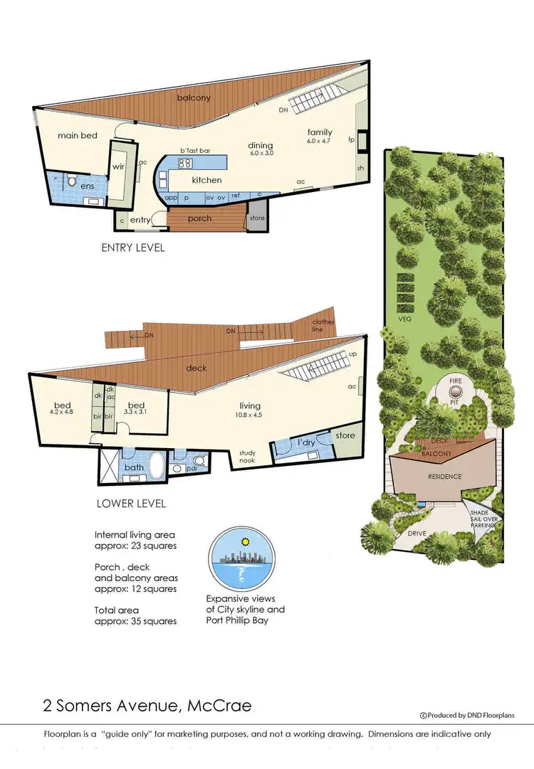 Floorplan of Homely house listing, 2 Somers Avenue, Mccrae VIC 3938