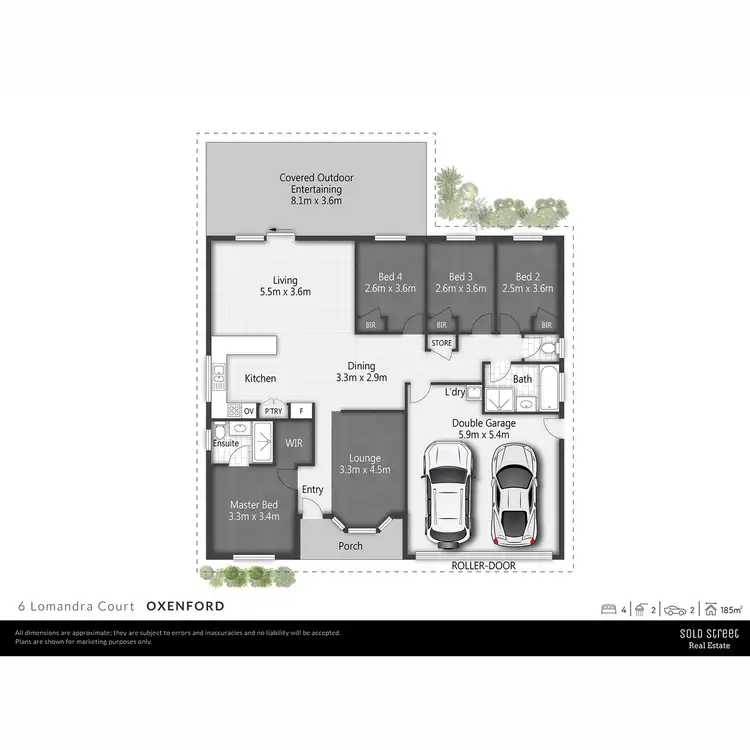 Floorplan of Homely house listing, 6 Lomandra Court, Oxenford QLD 4210