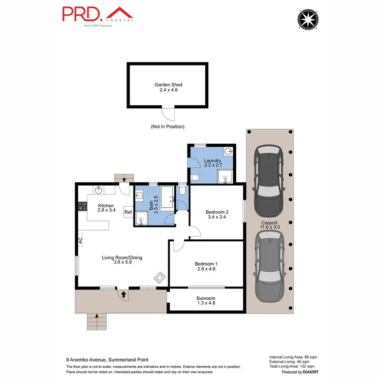 Floorplan of Homely house listing, 9 Anembo Avenue, Summerland Point NSW 2259