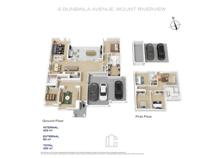 Floorplan of Homely house listing, 6 Bunbinla Avenue, Mount Riverview NSW 2774