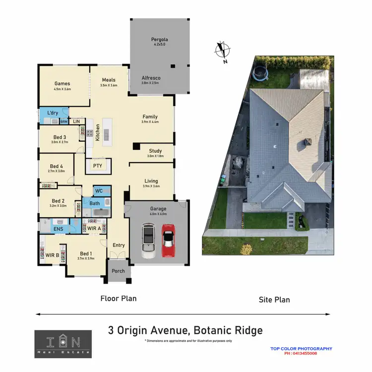 Floorplan of Homely house listing, 3 Origin Avenue, Botanic Ridge VIC 3977