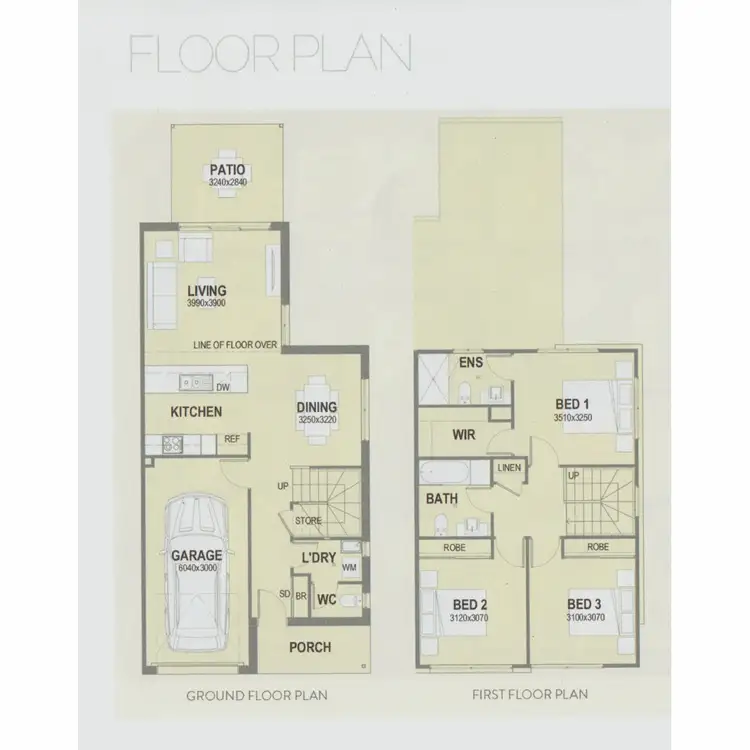 Floorplan of Homely townhouse listing, 33/20 Eminence Lane, Bridgeman Downs QLD 4035