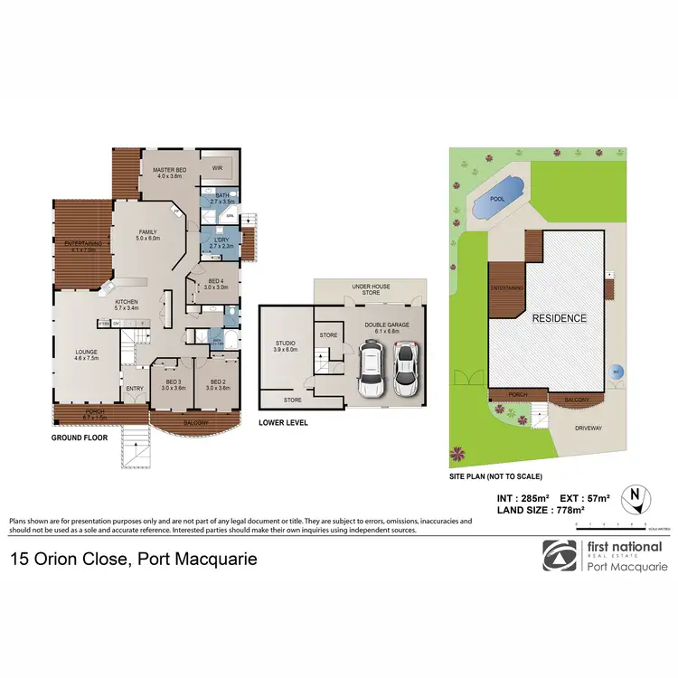 Floorplan of Homely house listing, 15 Orion Close, Port Macquarie NSW 2444