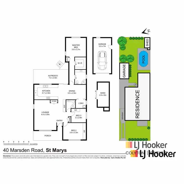 Floorplan of Homely house listing, 40 Marsden Road, St Marys NSW 2760