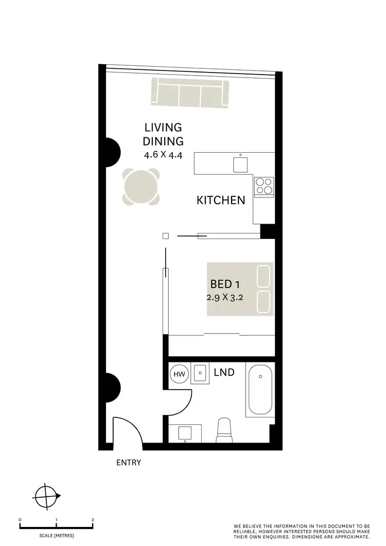 Floorplan of Homely apartment listing, 12/230 Elizabeth Street, Surry Hills NSW 2010
