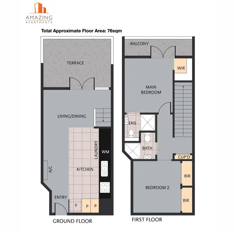 Floorplan of Homely apartment listing, 53-61 Edward Street, Brisbane City QLD 4000