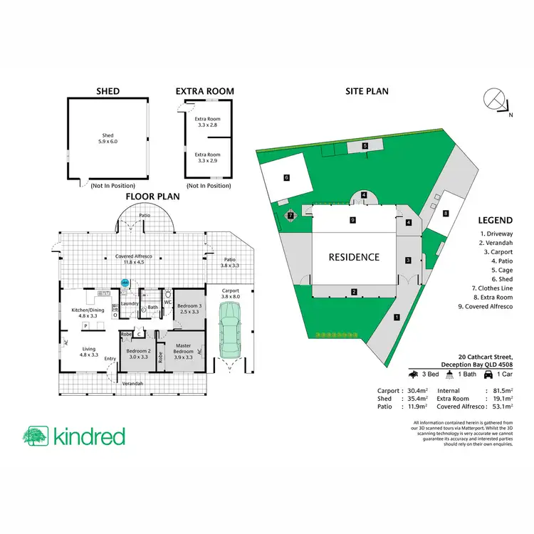 Floorplan of Homely house listing, 20 Cathcart Street, Deception Bay QLD 4508