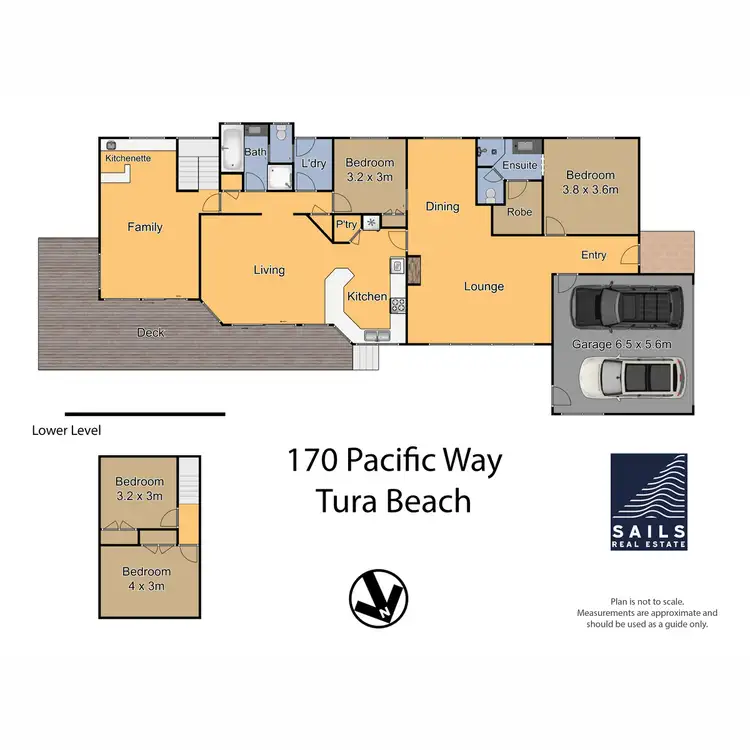 Floorplan of Homely house listing, 170 Pacific Way, Tura Beach NSW 2548