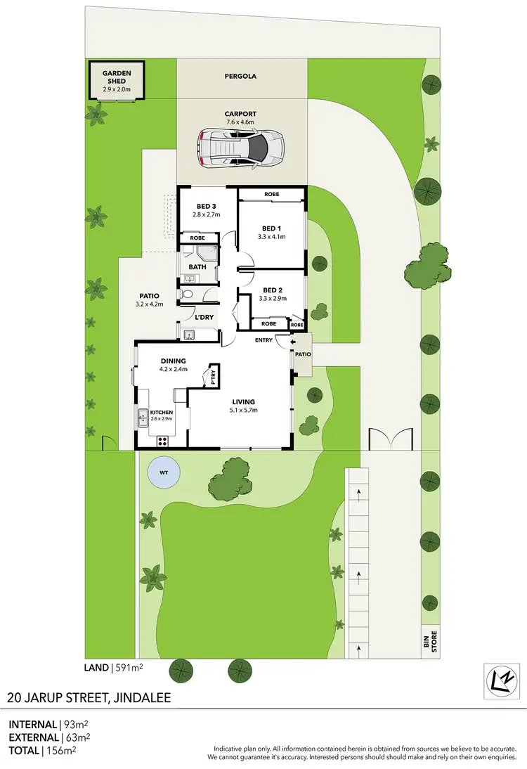 Floorplan of Homely house listing, 20 Jarup Street, Jindalee QLD 4074