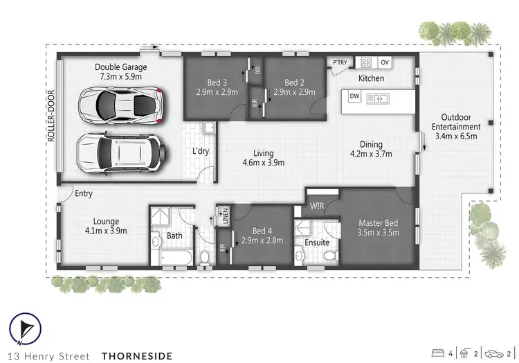 Floorplan of Homely house listing, 13 Henry Street, Thorneside QLD 4158