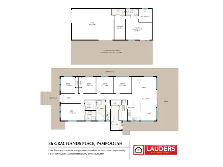 Floorplan of Homely house listing, 36 Gracelands Place, Pampoolah NSW 2430