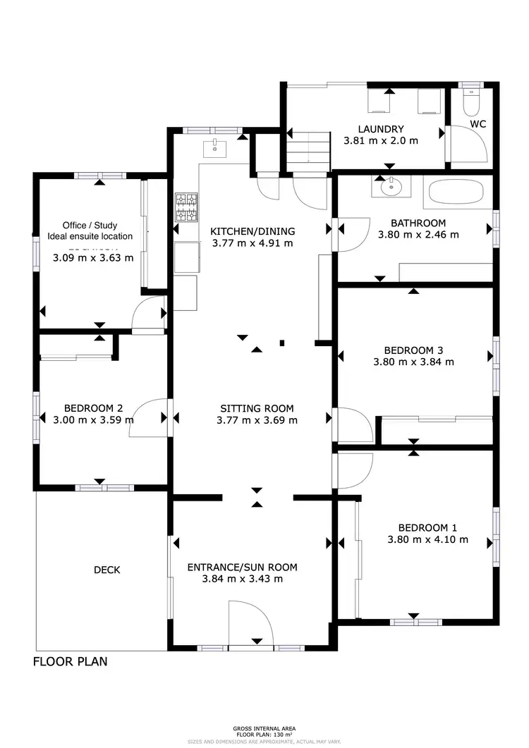 Floorplan of Homely house listing, 15 Skyring Street, Bundaberg East QLD 4670