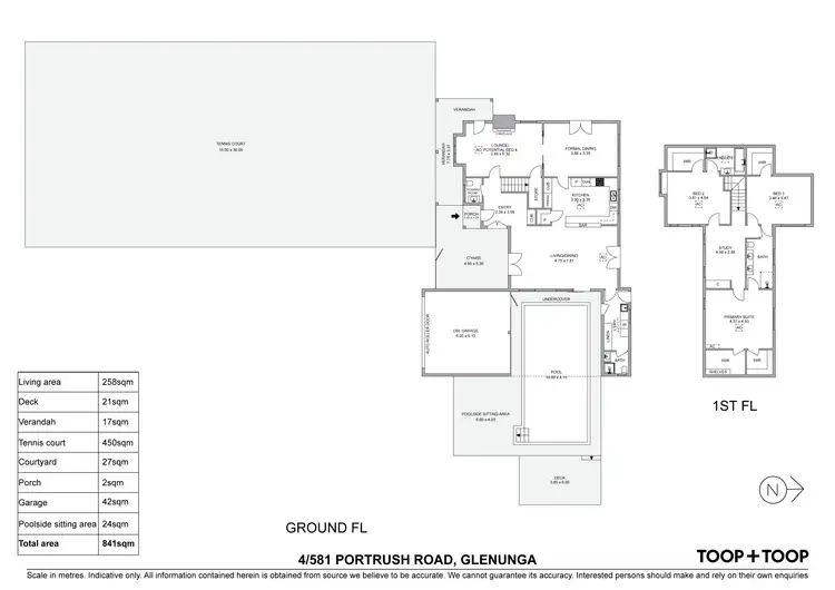 Floorplan of Homely house listing, 4/581 Portrush Road, Glenunga SA 5064