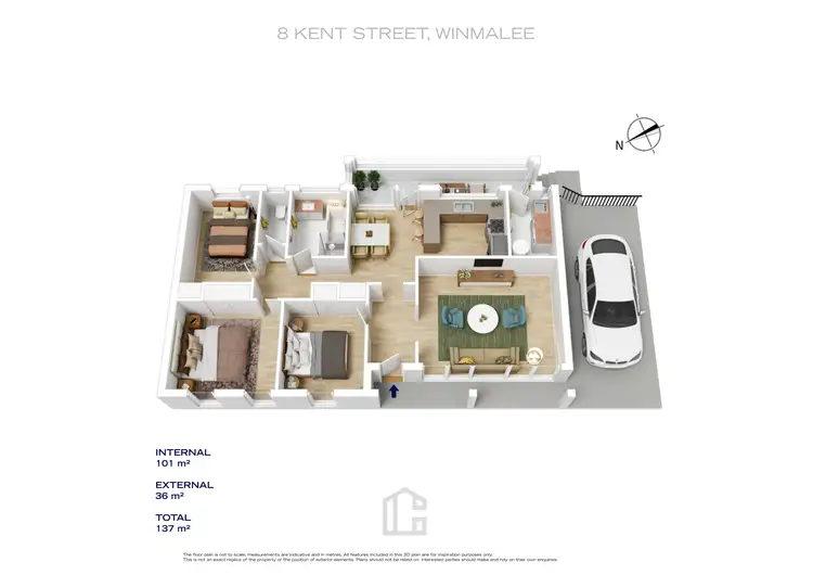 Floorplan of Homely house listing, 8 Kent Street, Winmalee NSW 2777