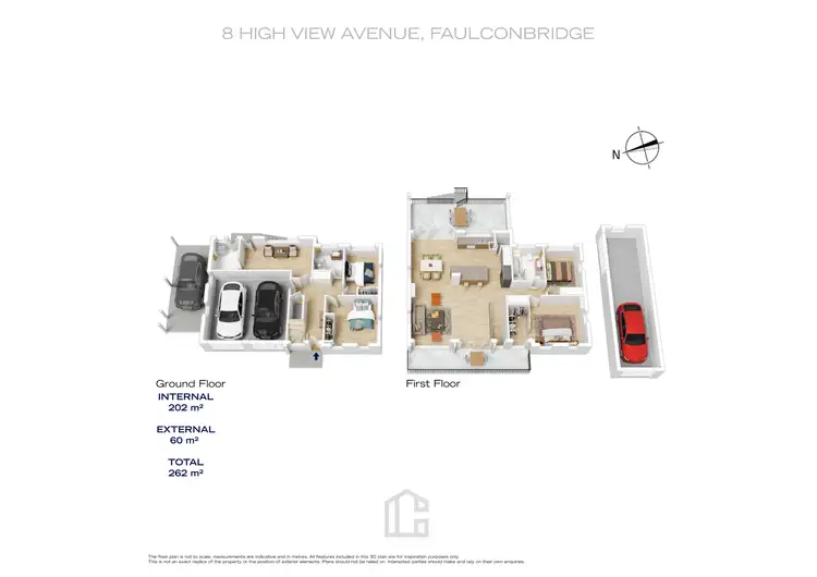 Floorplan of Homely house listing, 8 High View Avenue, Faulconbridge NSW 2776