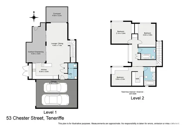 Floorplan of Homely house listing, 53 Chester Street, Teneriffe QLD 4005