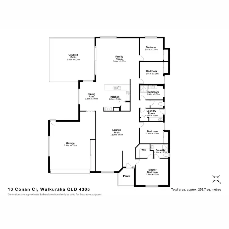 Floorplan of Homely house listing, 10 Conan Close, Wulkuraka QLD 4305