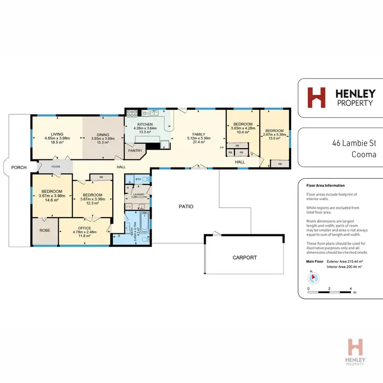 Floorplan of Homely house listing, 46 Lambie Street, Cooma NSW 2630