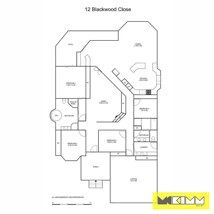 Floorplan of Homely house listing, 12 Blackwood Close, Grafton NSW 2460