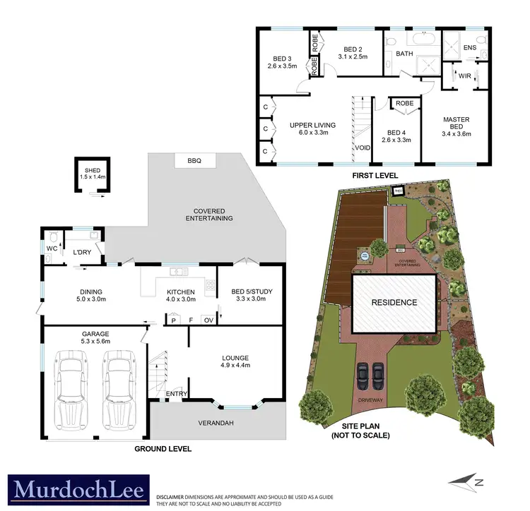 Floorplan of Homely house listing, 6 Dinmore Place, Castle Hill NSW 2154